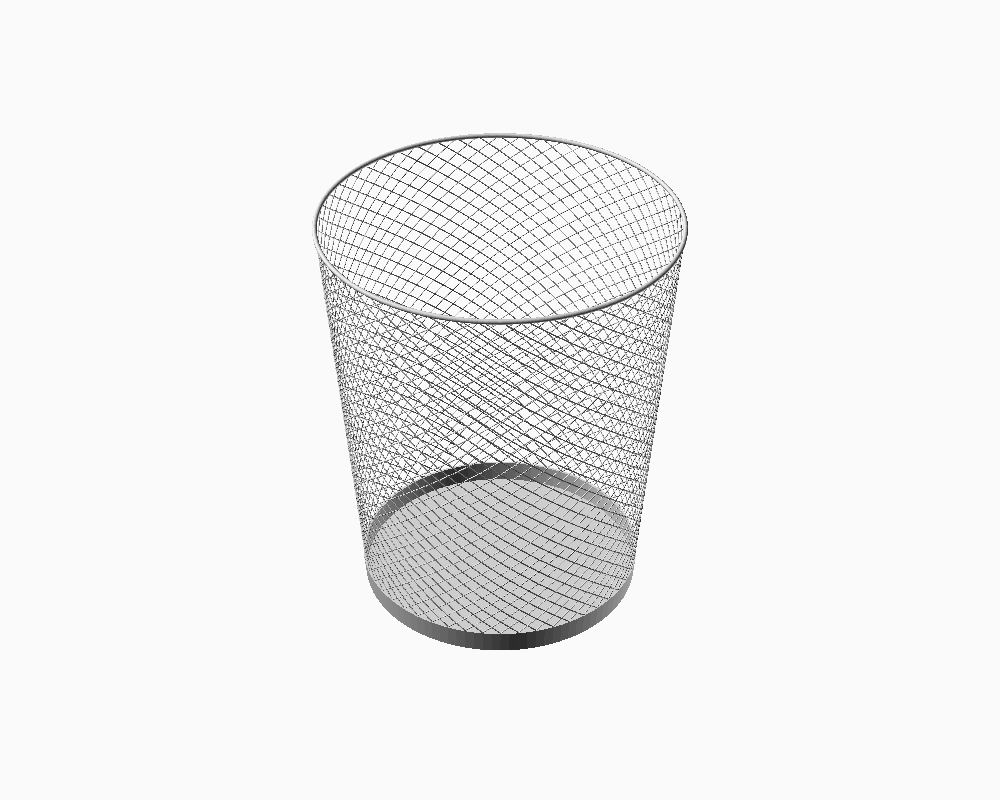 Metal trash (parametric)