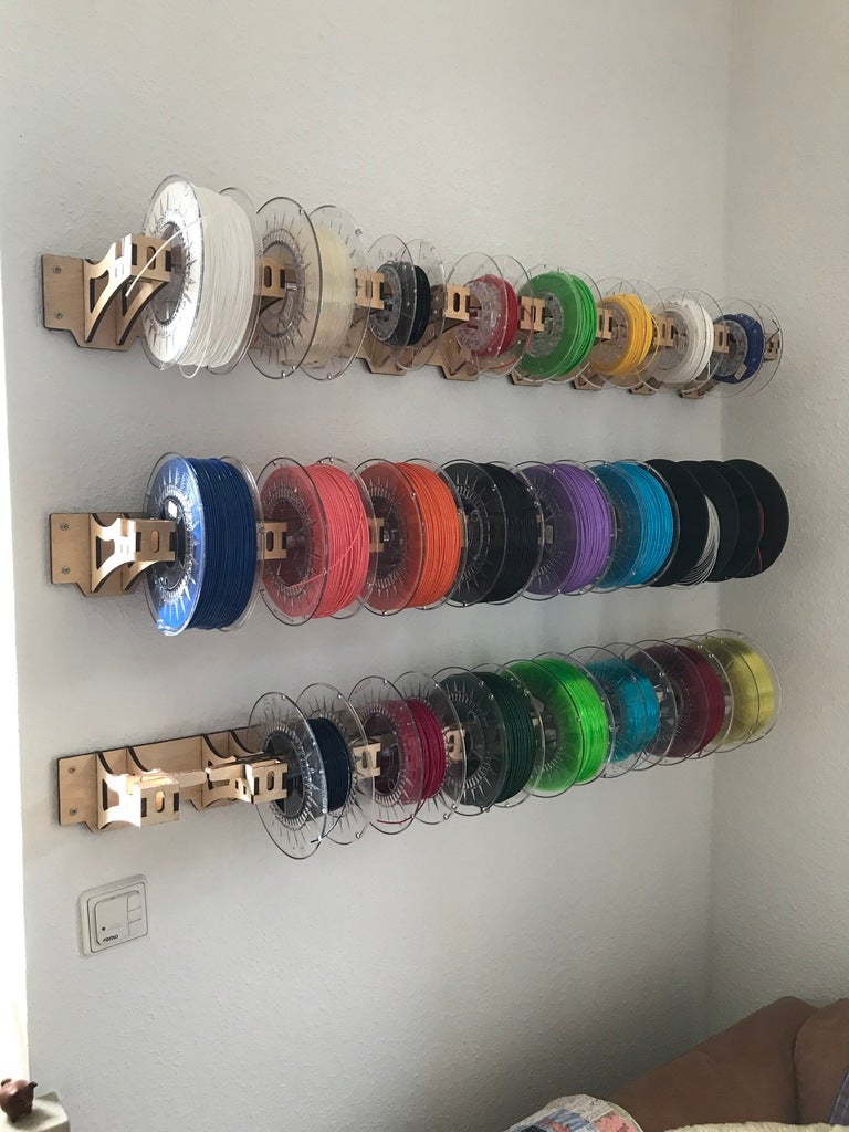 Laser cut Filament Rack