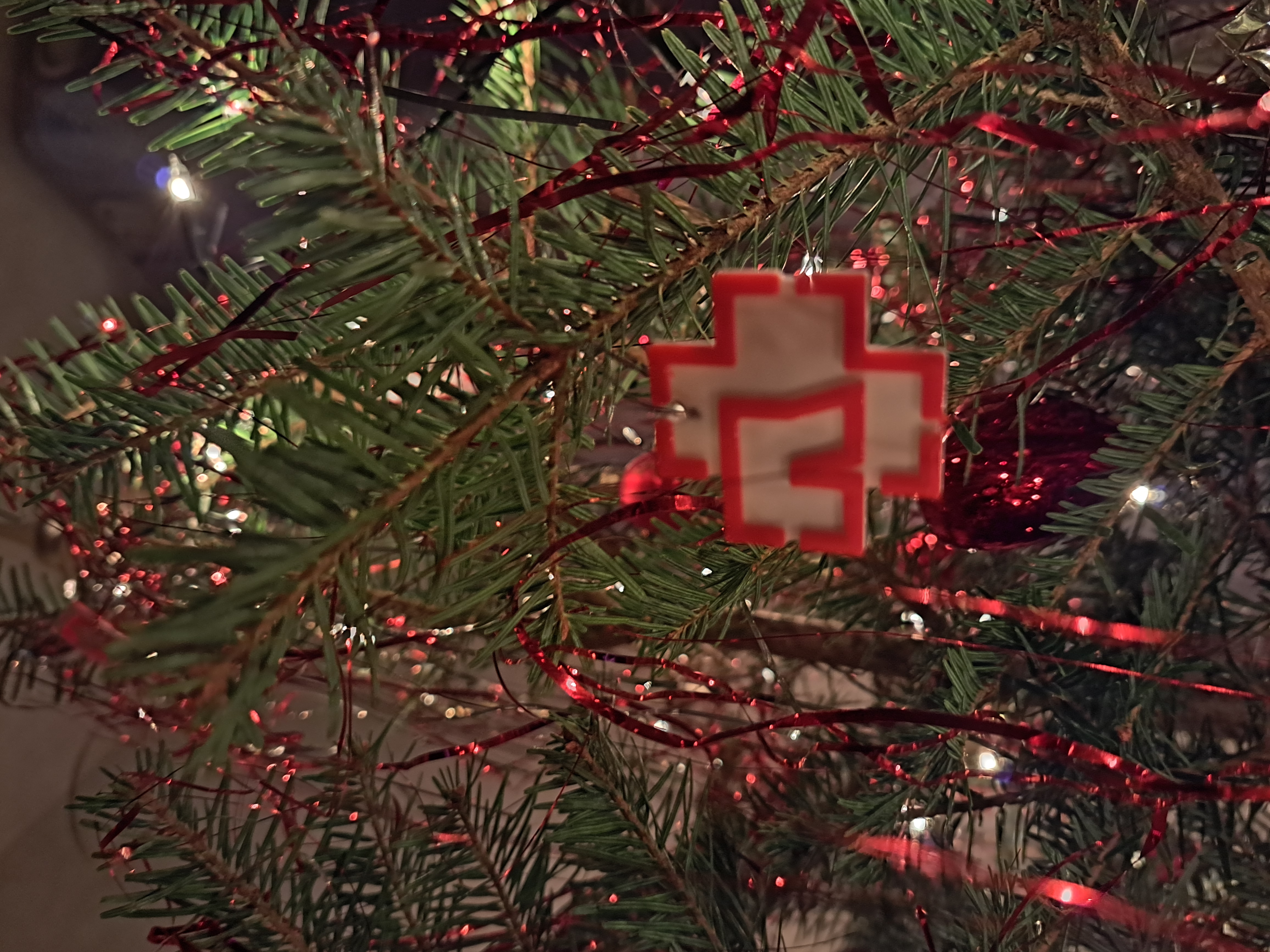 Rammstein Christmas ornament