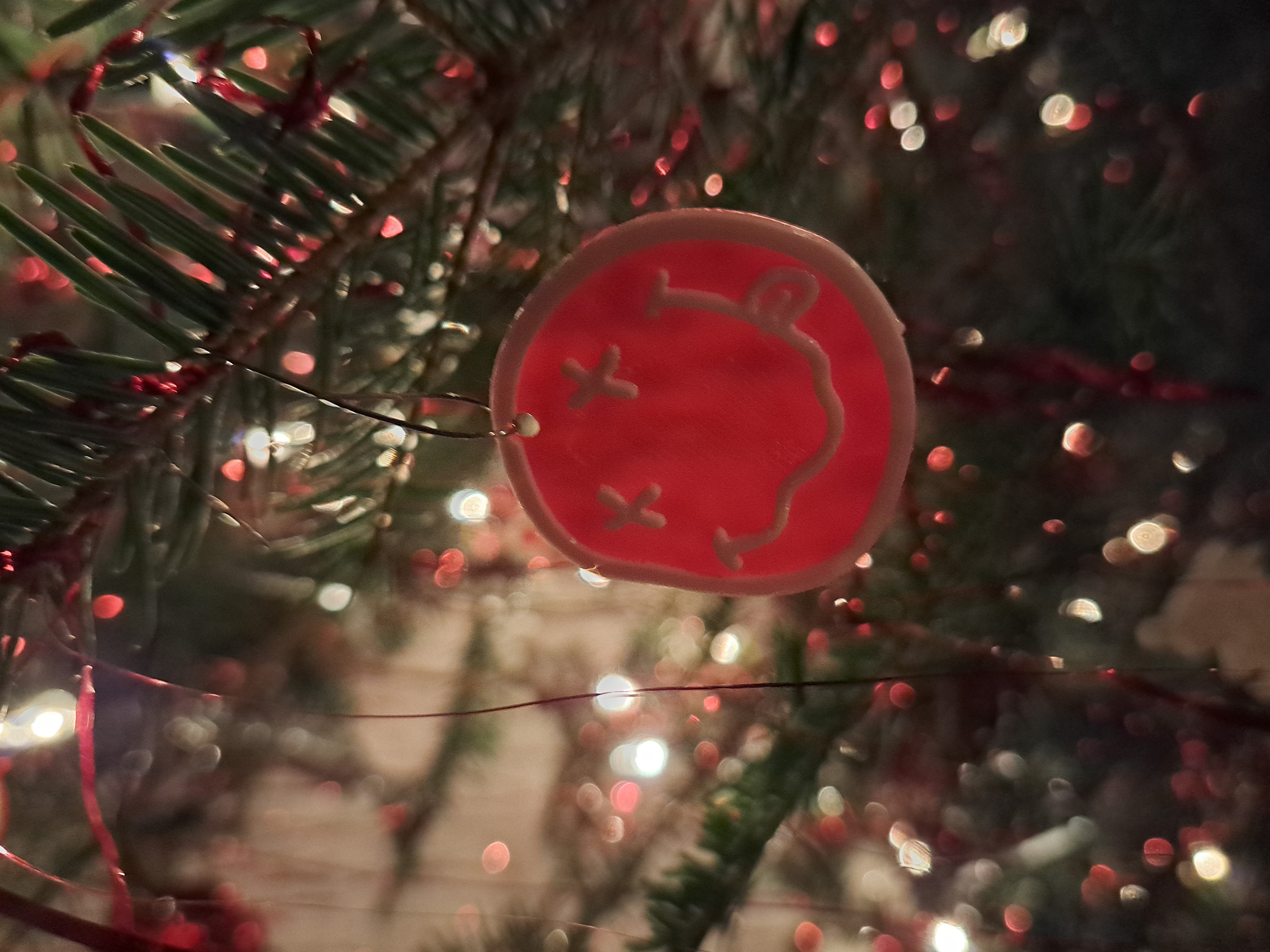 Nirvana Christmas ornament