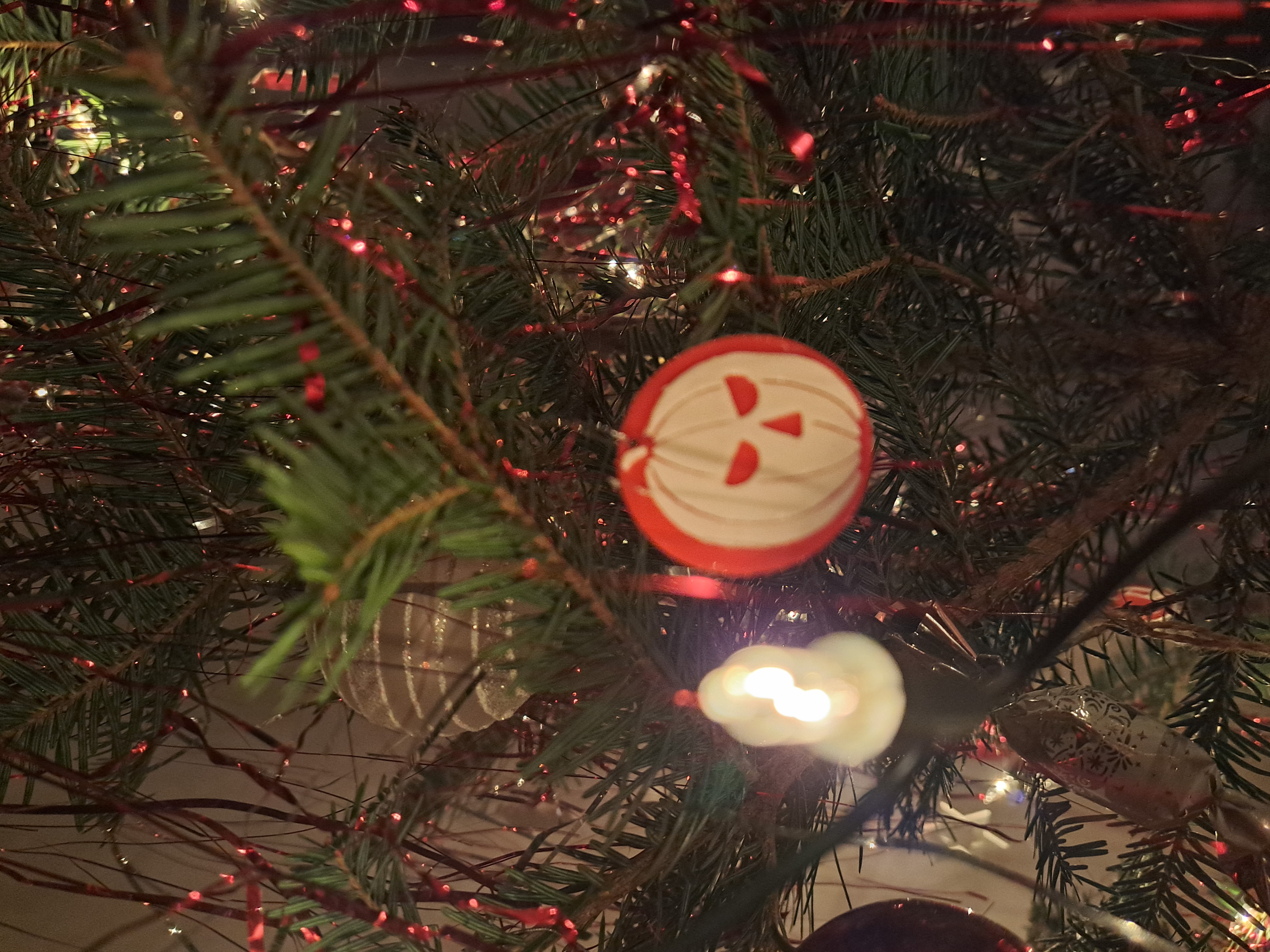 helloween Christmas ornament