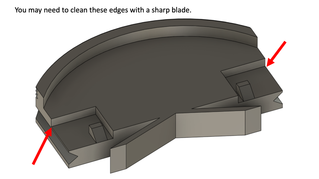 Front Lens Caps All Sizes by ThomPatterson Download free STL model
