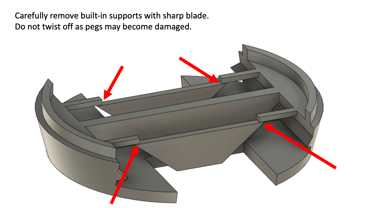 Front Lens Caps All Sizes by ThomPatterson Download free STL model