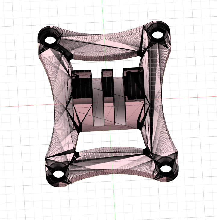 Miniatura 2 do modelo 3D Gopro drone mount