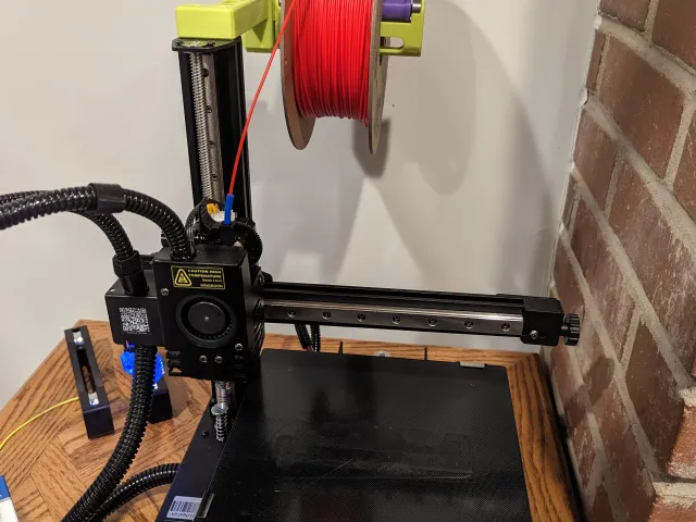 Spool Holder for Kingroon KP3S Pro (S1) - Low height spool-holder Remix + Filler