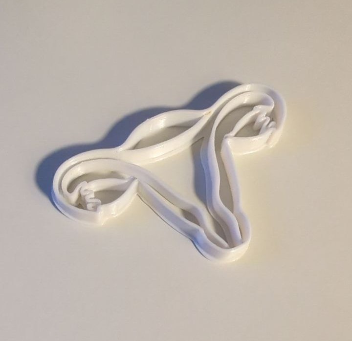 uterus cookie cutter