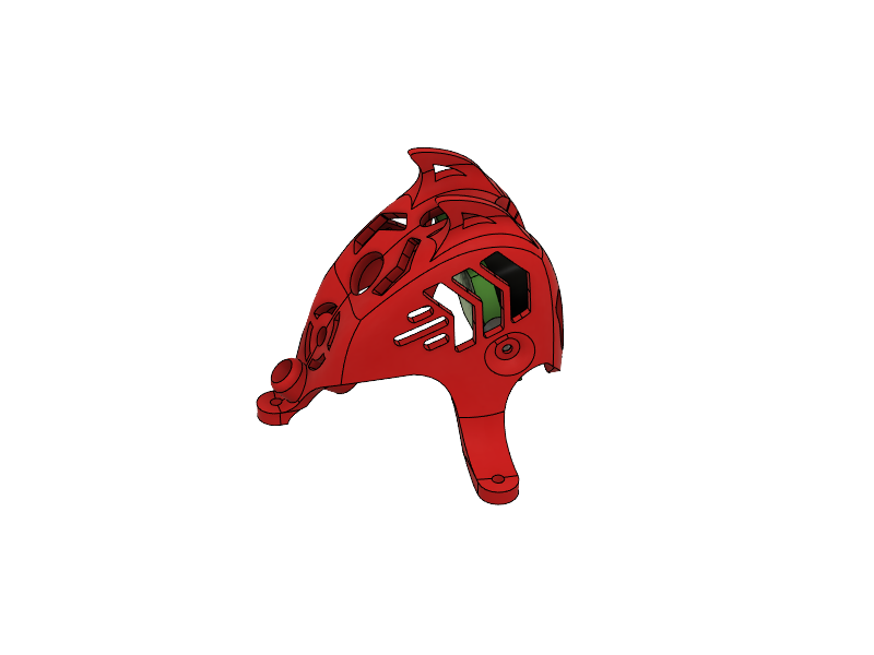 Miniatura 4 do modelo 3D Mobula 6 Demon Canopy