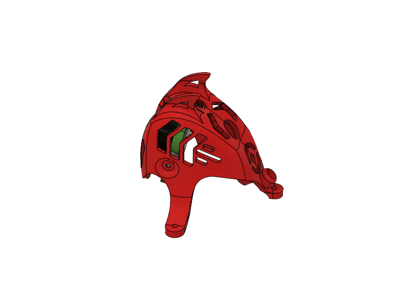 Miniatura 5 do modelo 3D Mobula 6 Demon Canopy