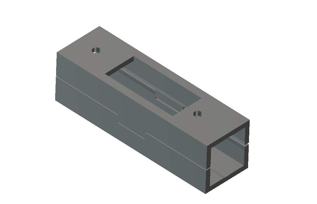 MPCNC Primo J 25.4mm Z-nut trap Jig 3D model thumbnail