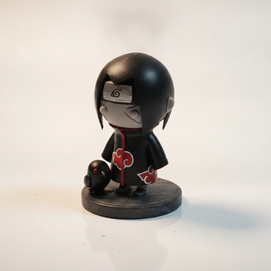 Chibi Sephiroth From Final Fantasy Vii With Masamune Sword Figurine 3D Printable