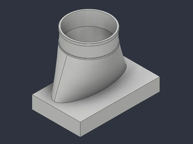 3 inch to 2 inch window exhaust adaptor