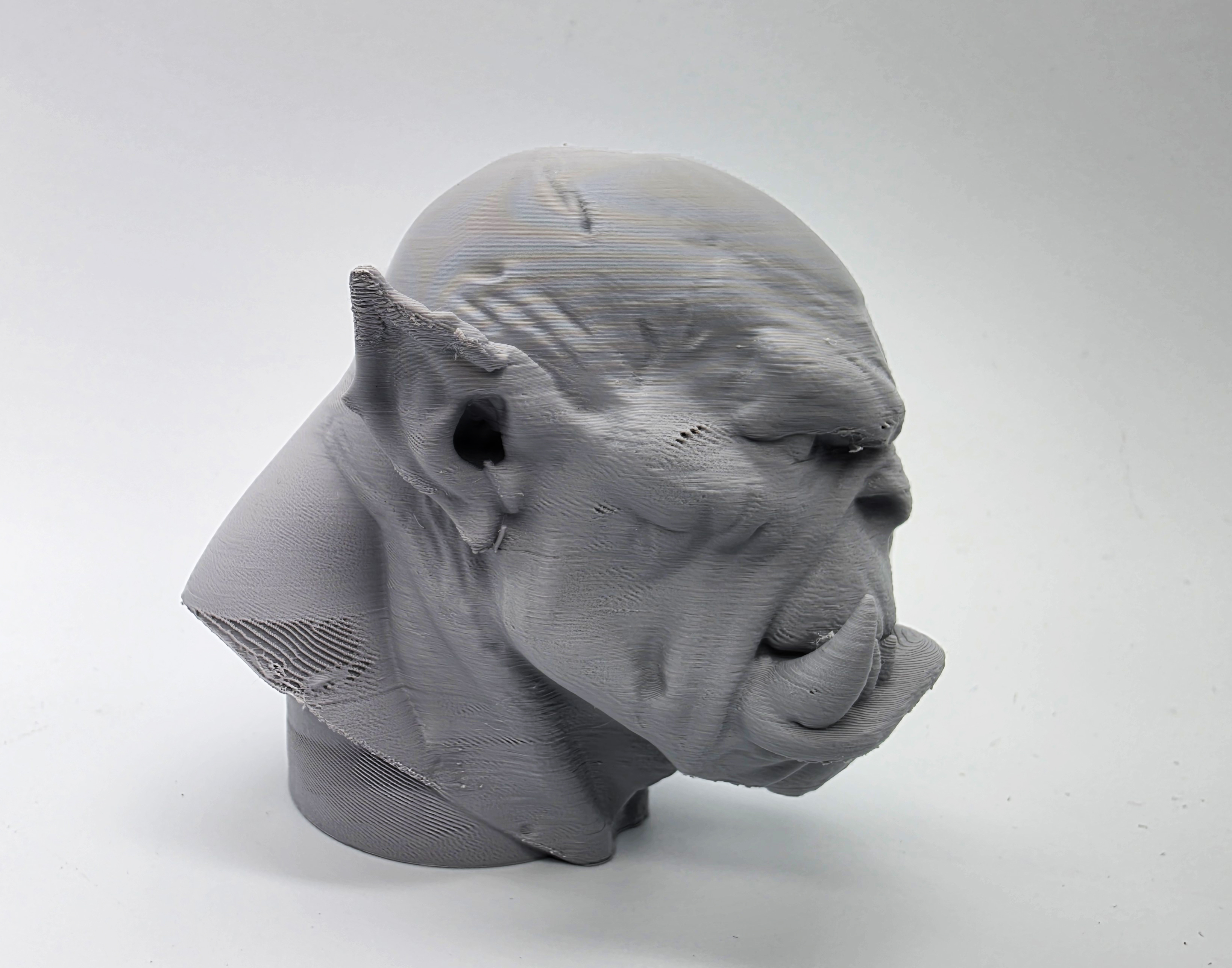 Miniatura 3 do modelo 3D Orc Bust