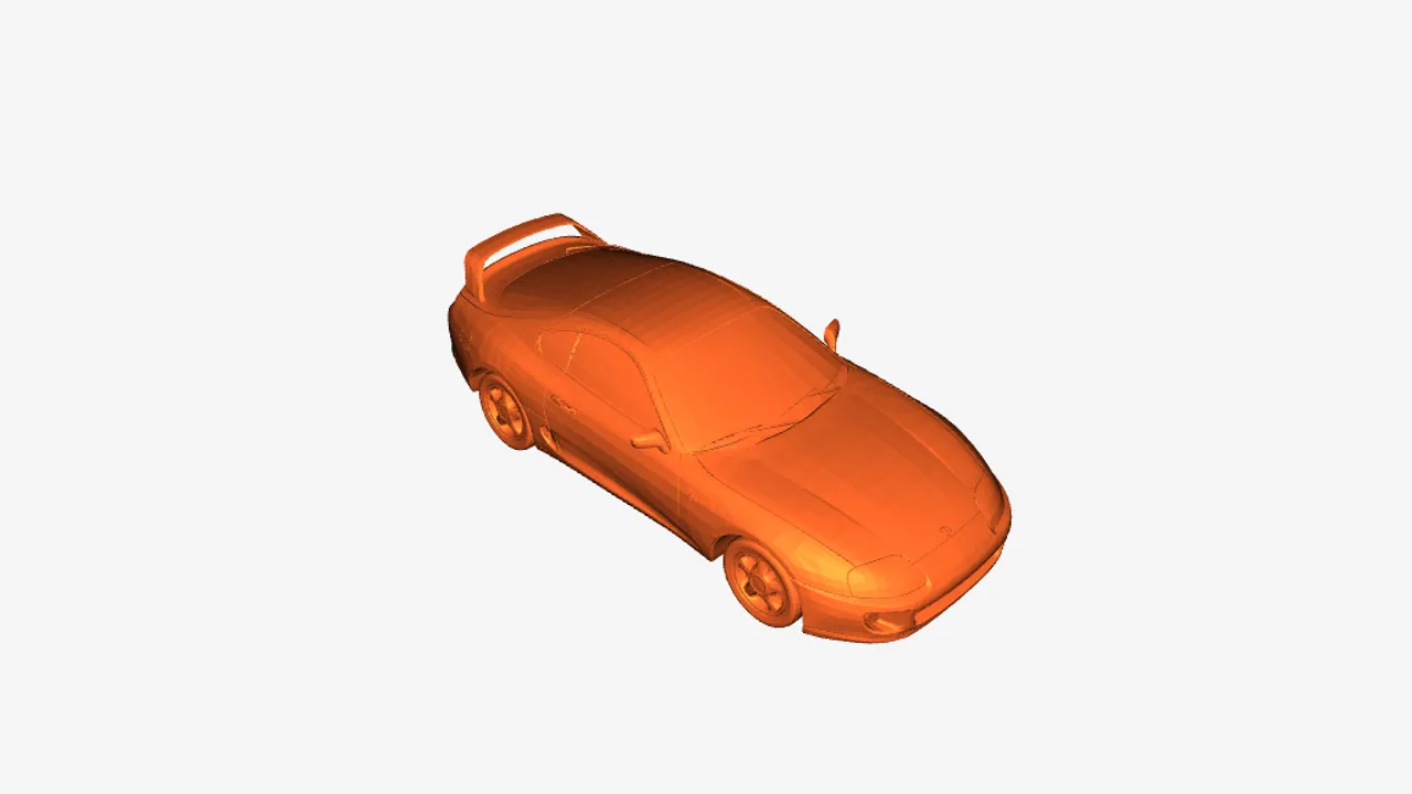 STL file Toyota Supra MK4 1/24 - V2 Kit 🚗・3D printable model to  download・Cults