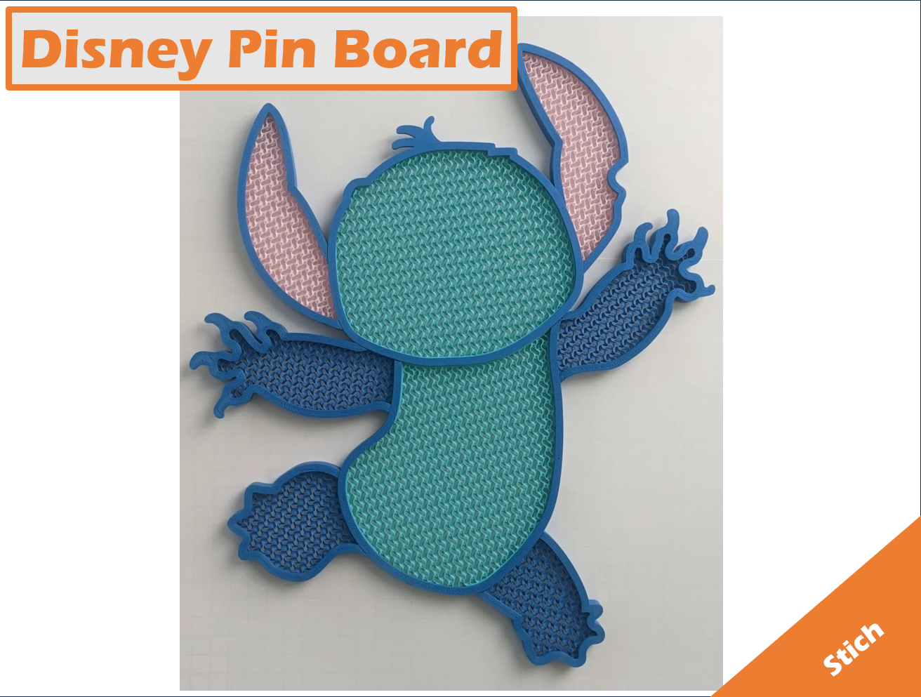 Disney Pin Board (Stich)