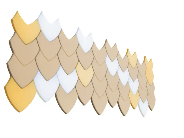 Tessellating Dragon Scales