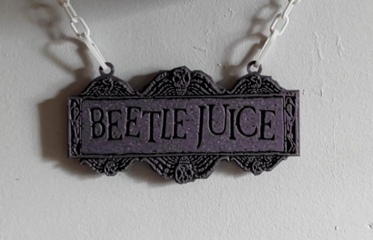 Beetlejuice plaque