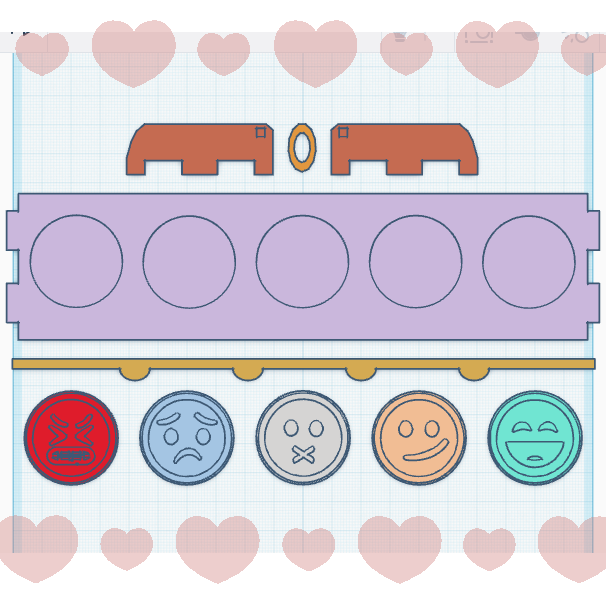 Mood Slider w/ Interchangeable Expressions