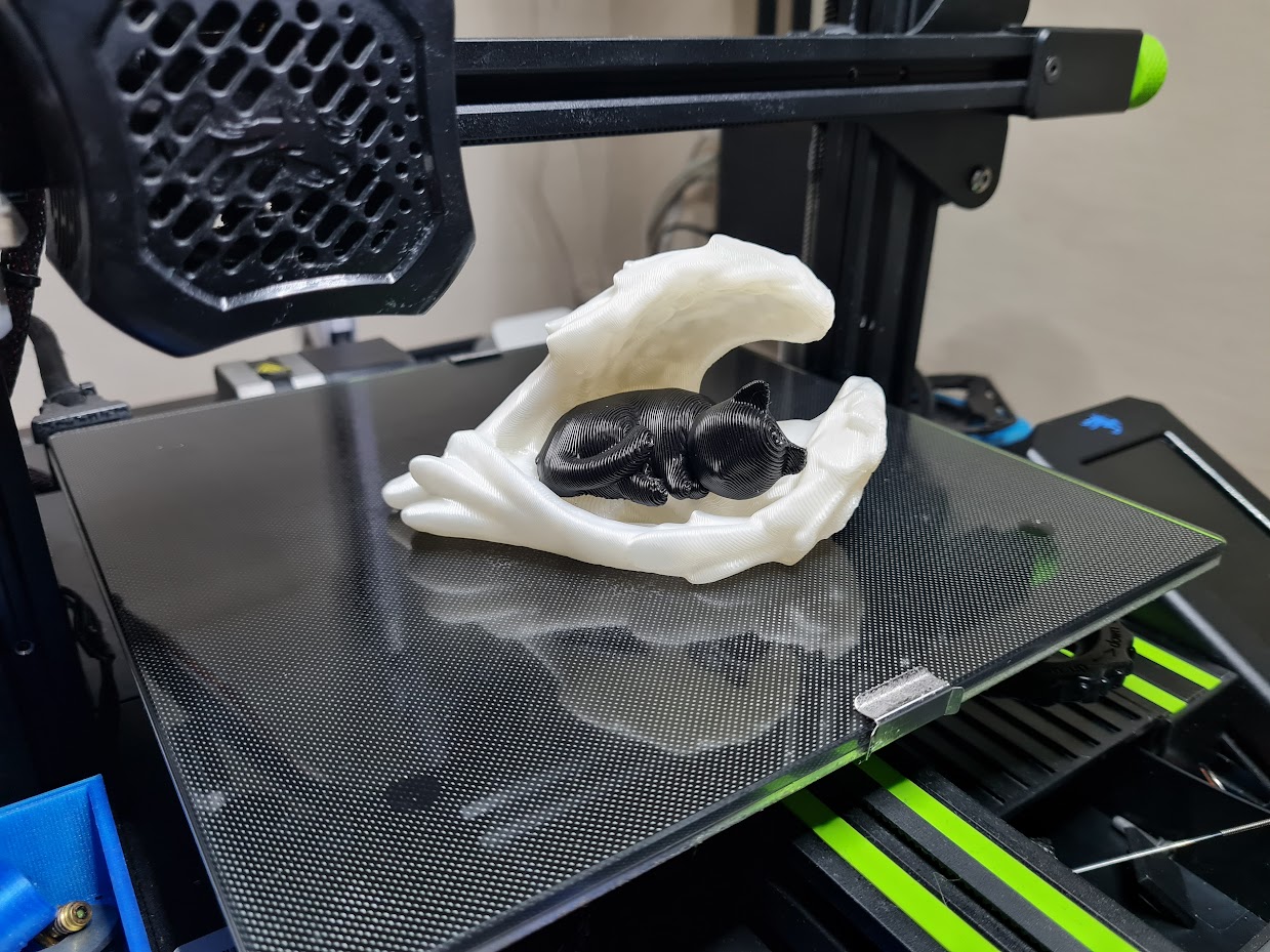 Angel Cat for FDM Printers Remix