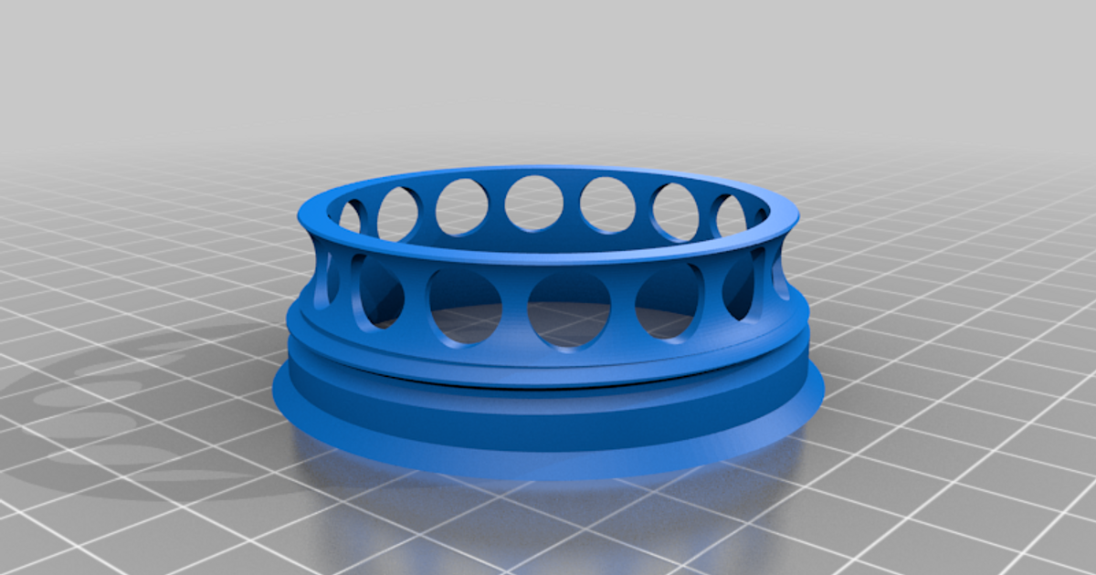 Dual Filter Adapter Mask by pemlik Download free STL model