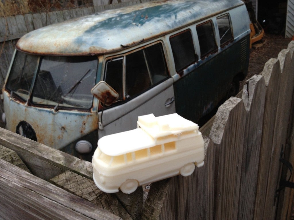 Miniatura 4 do modelo 3D Modular VW bus container