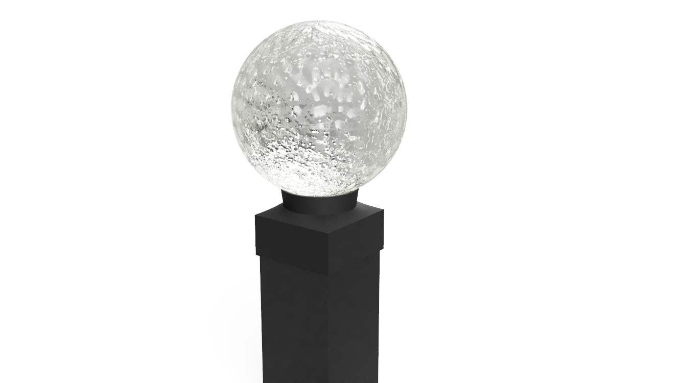 Lighted Post Endcap
