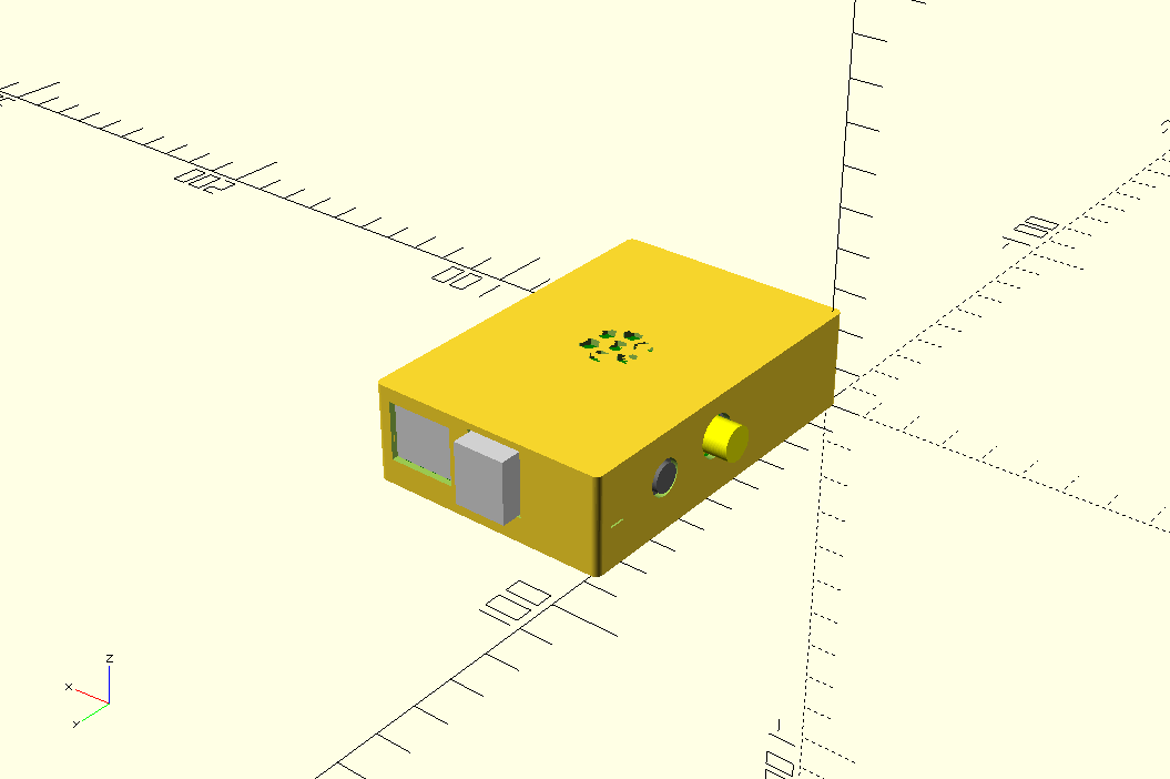 Miniatura 4 do modelo 3D Raspberry Pi 1 model B case