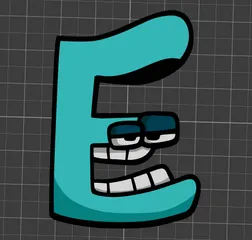 F Alphabet Lore Baby - Download Free 3D model by maxwell