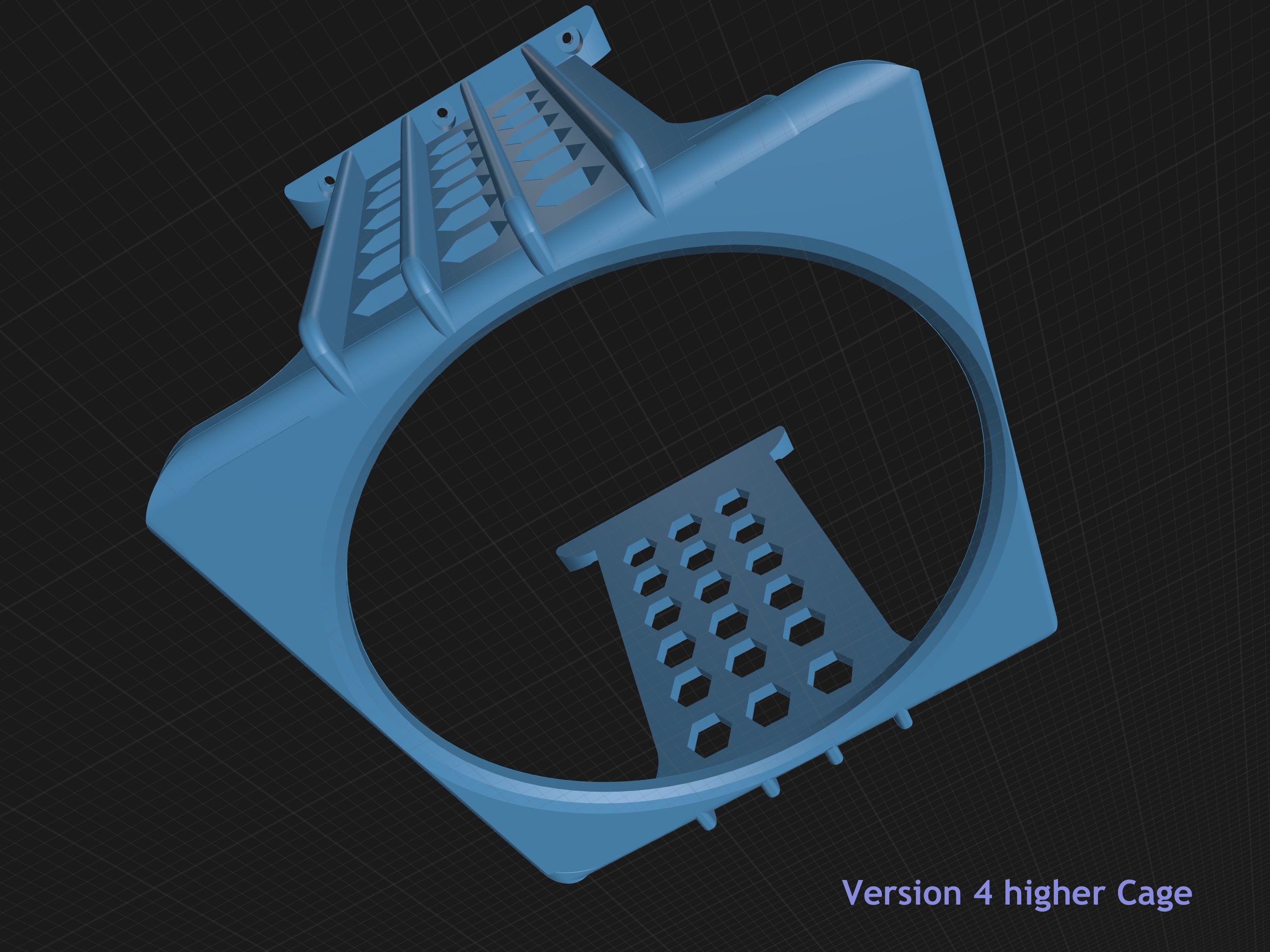 Apple Mac Studio under Desk Cage (Holder Frame) UPDATED 7/2024 by Clamikra Download free STL