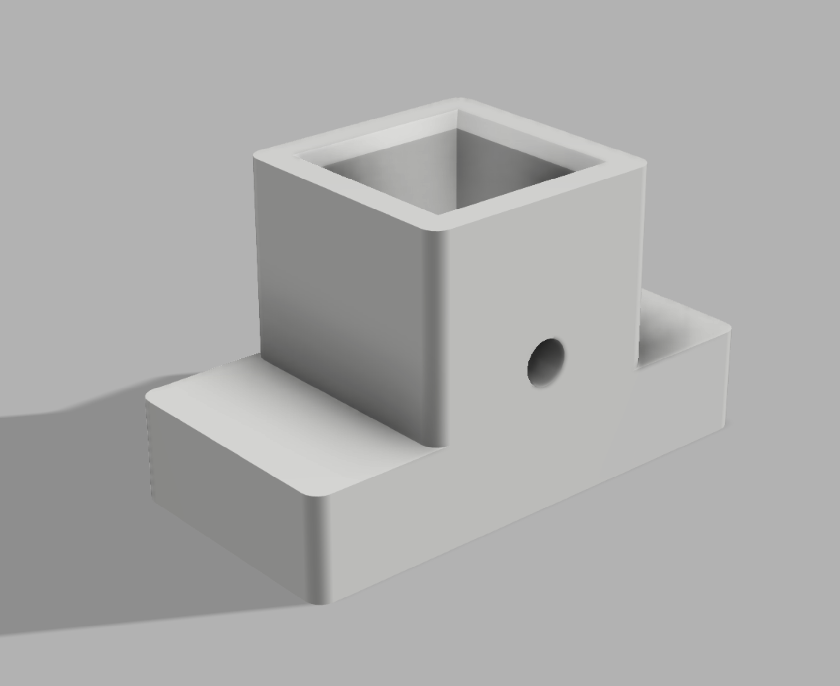 Enderwire 2020 Extrusion Cut Guide with T-Nut Hole