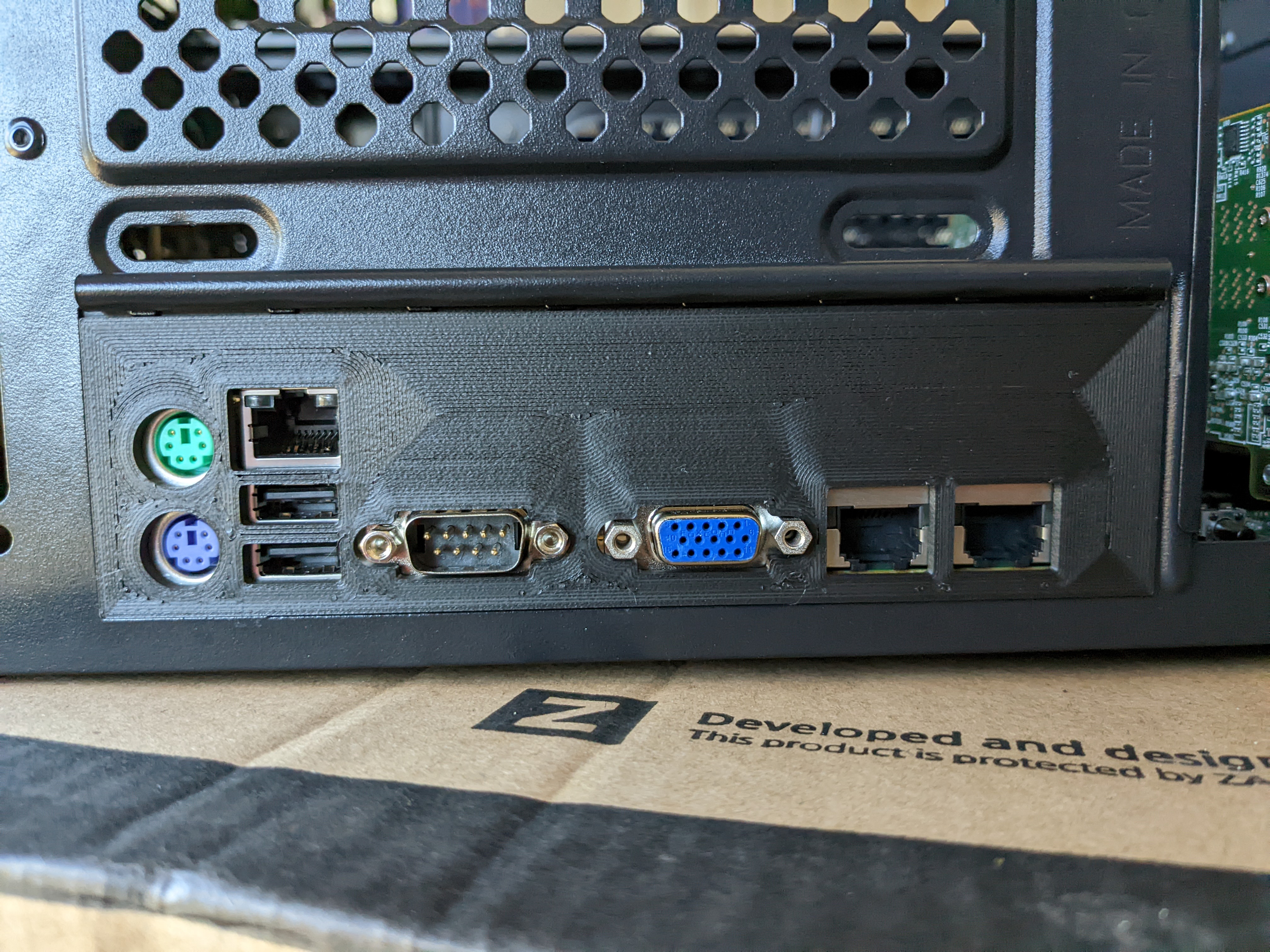 IO Plate for SuperMicro X9SRI-F