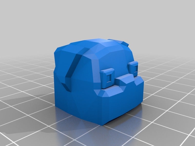 Miniatura 7 do modelo 3D Low poly pug with replaceable head