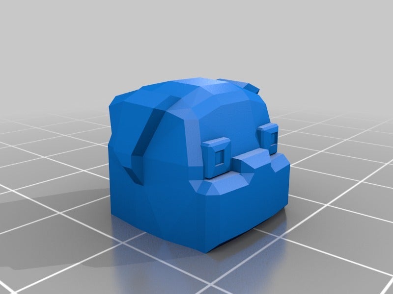 Miniatura 8 do modelo 3D Low poly pug with replaceable head