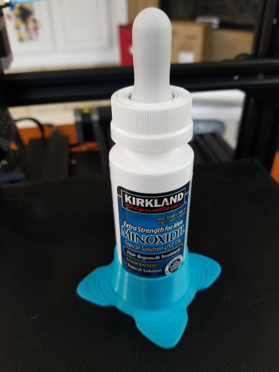 Kirkland Signature Minoxidil Hair Loss Treatment Bottle Stand