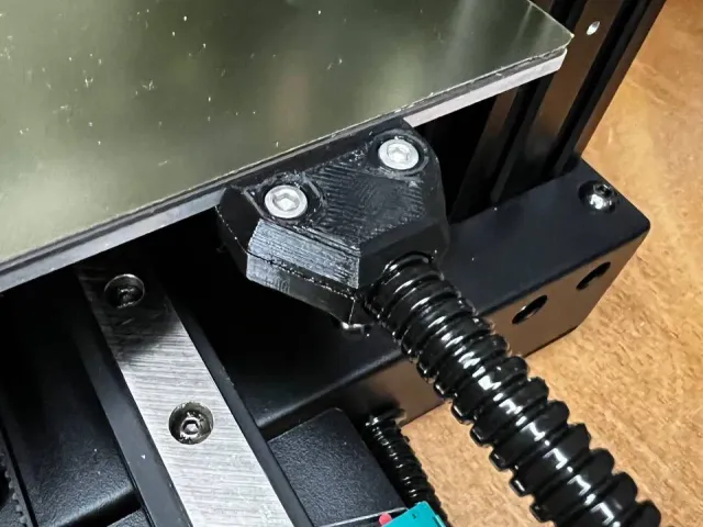 KP3S Pro -- Heatbed cable cover