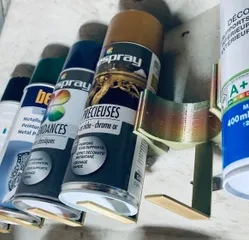 Height Adjustable Spray Can Holders