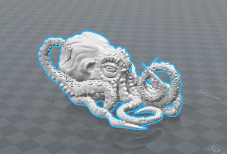 Nobby octopus sculpt