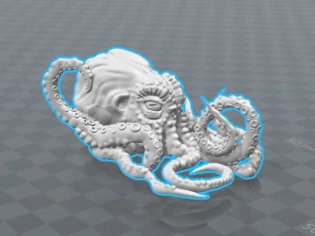 Nobby octopus sculpt