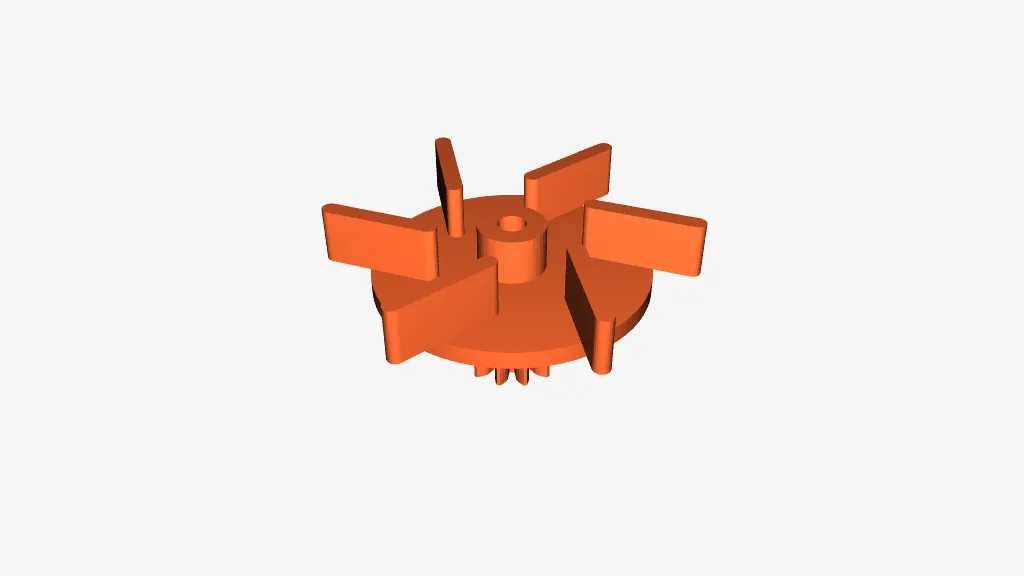replacement gear for sears rock tumbler by Caleb Kraft