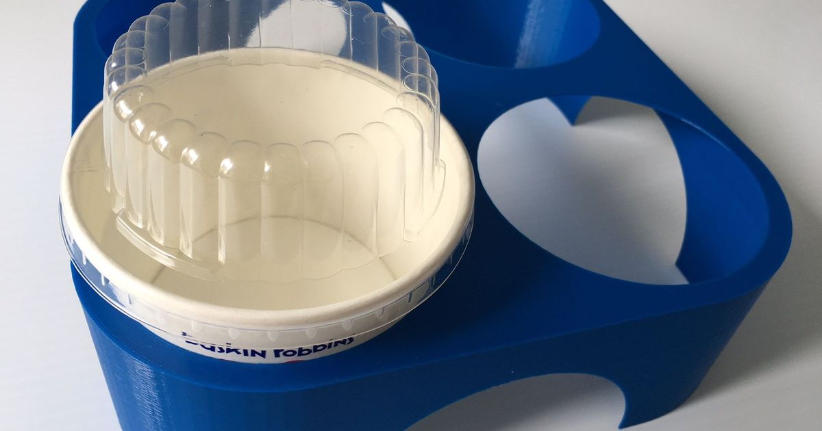 Ice Cream Caddy by Neville Download free STL model