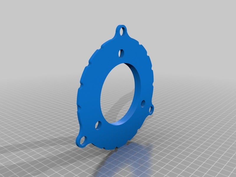 Miniatura 10 do modelo 3D 3 blade mechanical iris / aperture