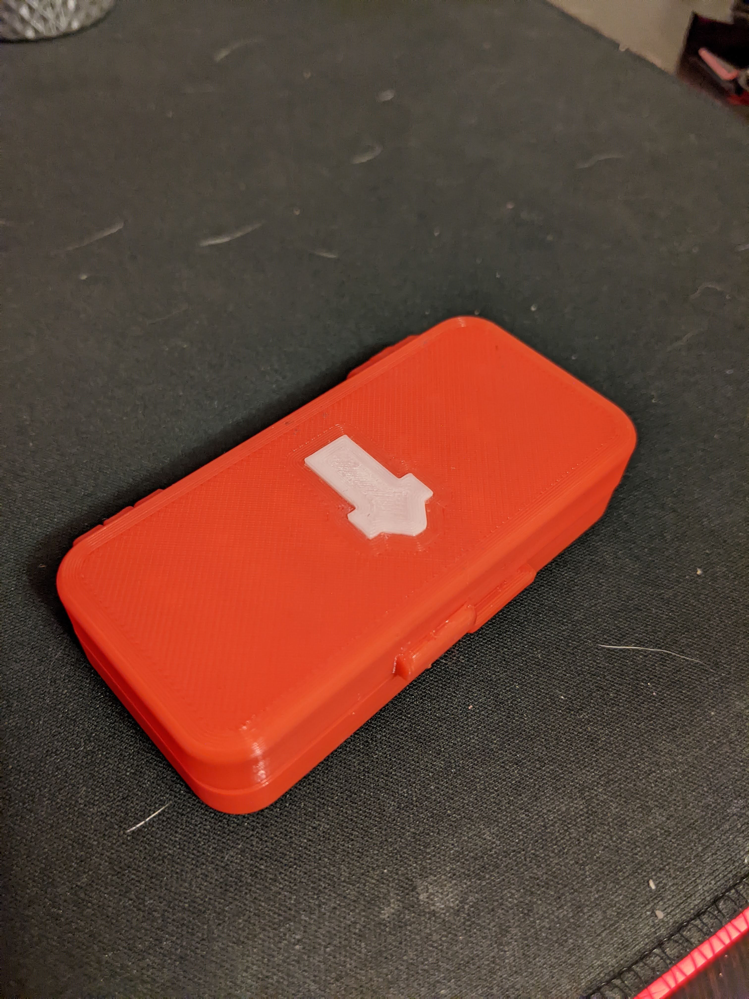 Nozzle box with labels Ender 3 3D model thumbnail