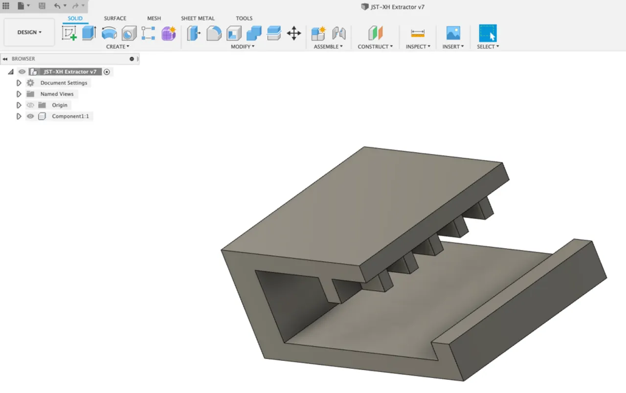 超歓迎 by Extractor JST-XH Gato model STL free Download | その他