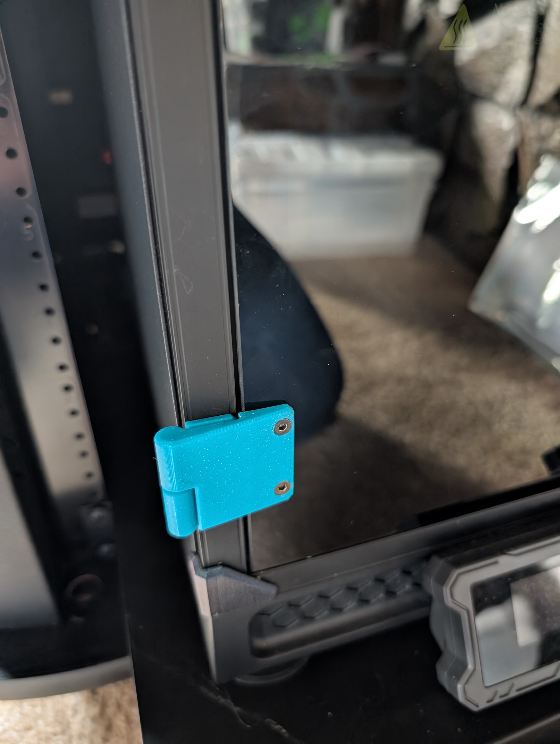 Sovol Zero - Removeable 270 degree door hinge (no hardware/no supports)