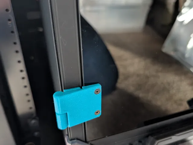 Sovol Zero - Removeable 270 degree door hinge (no hardware/no supports)