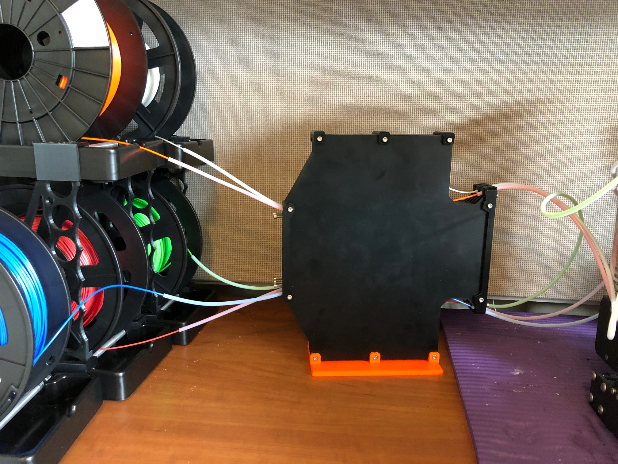 Prusa MMU Buffer vertical holder