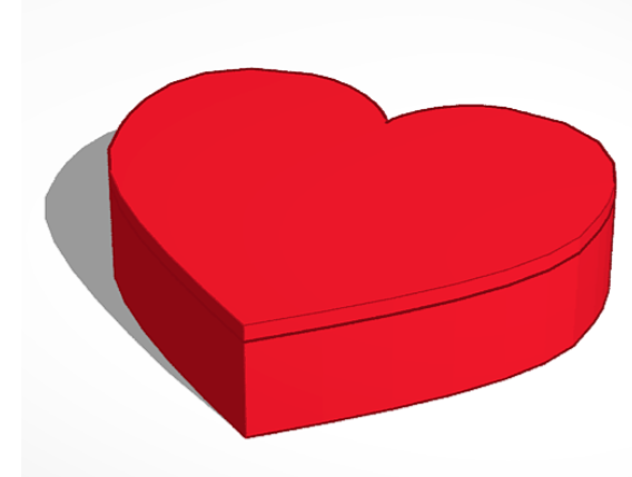 Heart Present Box