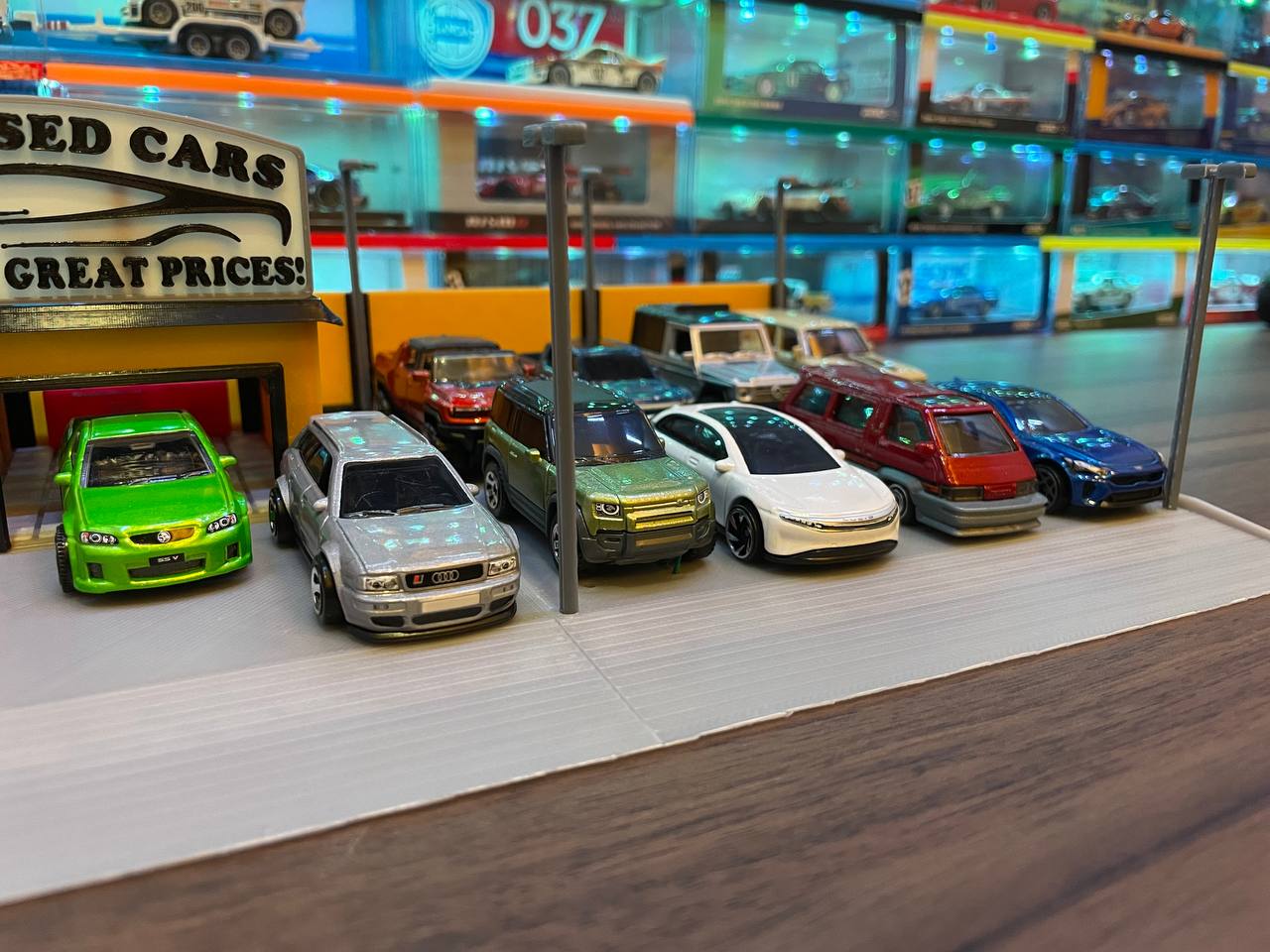 1/64 Used Car Shop Display by GigaPenguin Download free STL model