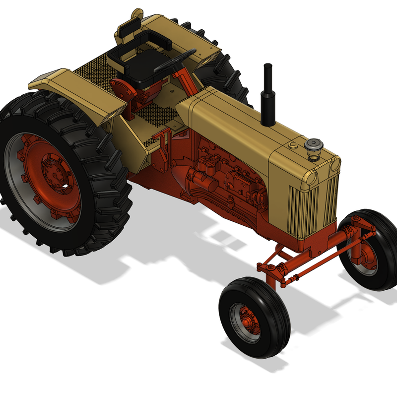 Case 930 Tractor - 1:8th Scale by Starstreak Designs | Download free ...
