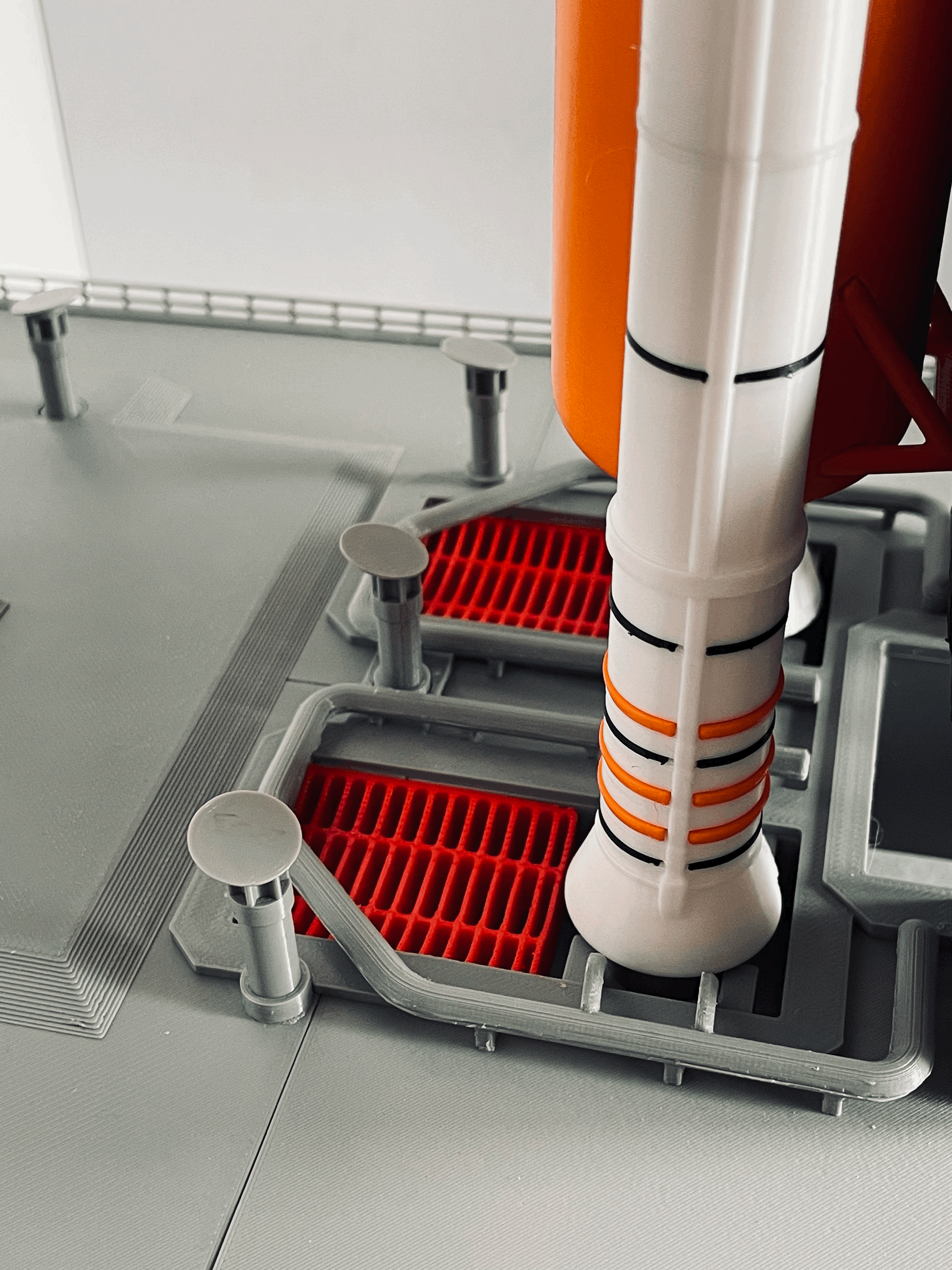Miniatura 4 do modelo 3D Space shuttle 1:200 Pad