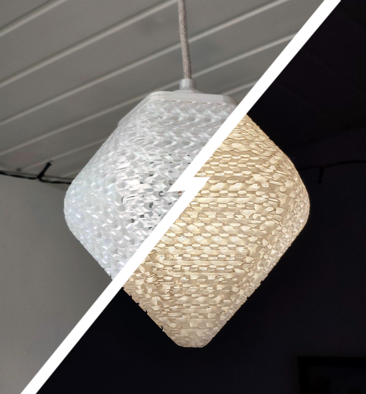 Gyroid infill light